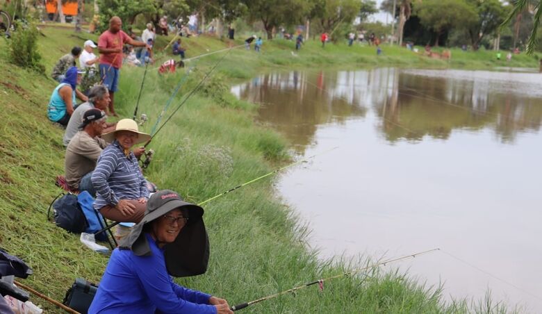 Pescaria acontece durante quatro dias, entre 7h e 17h - Crédito: Rodrigo Pirola/Prefeitura de Dourados
