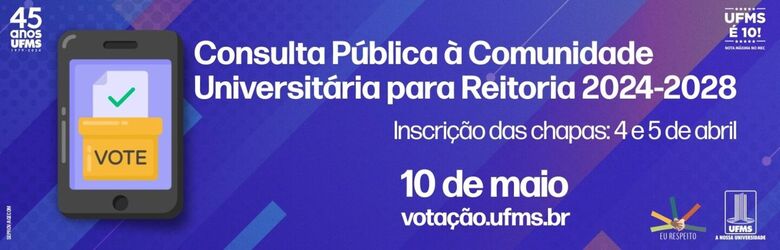 Colégio Eleitoral define inscrições de chapas para os dias 4 e 5 de abril - Crédito: Divulgação