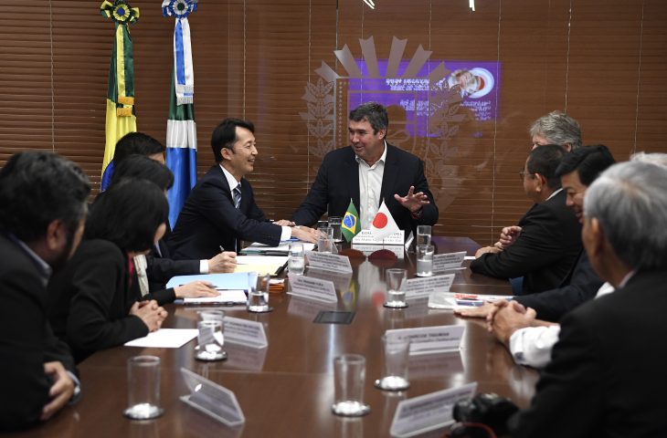 Em visita ao MS, embaixador do Japão oferece oportunidades de negócios em diversas áreas - Crédito: Bruno Rezende