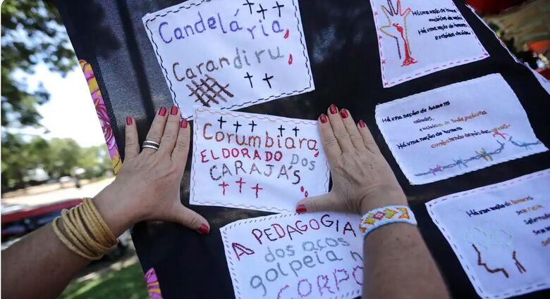 Caminhada em São Paulo homenagea vítimas da ditadura - Crédito: Joédson Alves/Agência Brasil