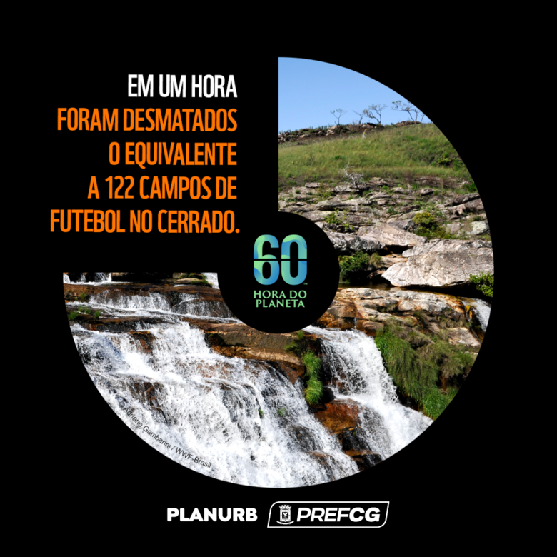 Campo Grande participa da "Hora do Planeta 2024" da Organização de Conservação Global WWF - Crédito: Divulgação