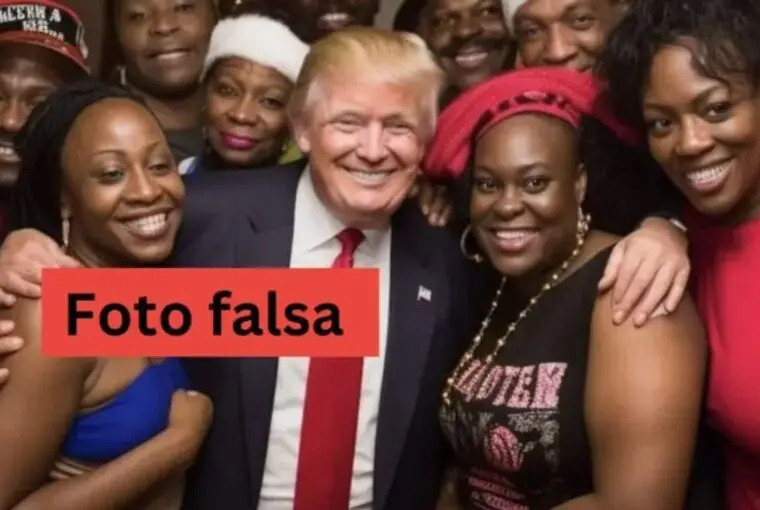 Deepfakes: como apoiadores de Trump espalharam fotos falsas nas redes para atrair eleitores negros - 