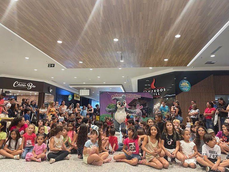 Shopping Três Lagoas realiza ação de Páscoa para crianças  - 