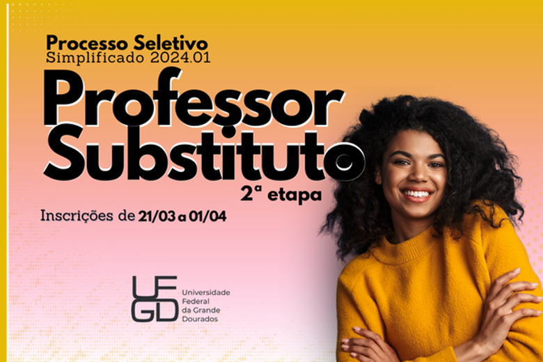 UFGD lança edital para nova etapa de seleção de professores substitutos - 