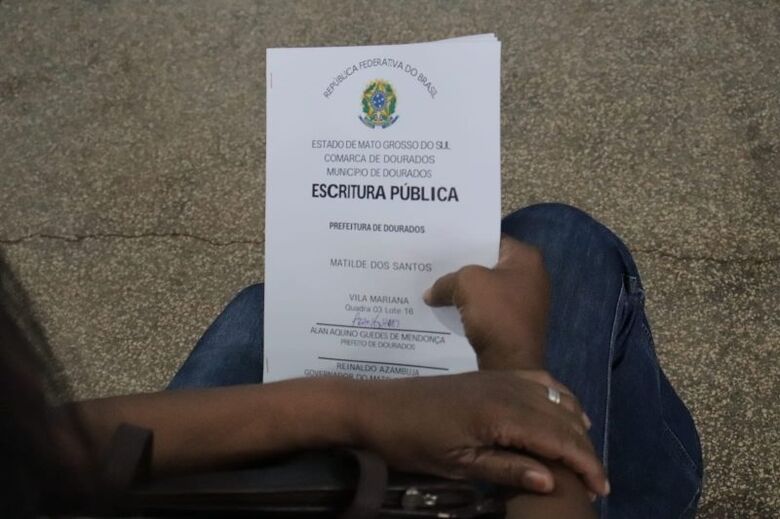 Prefeitura entrega hoje 140 escrituras para moradores de quatro bairros
 - Crédito: Divulgação