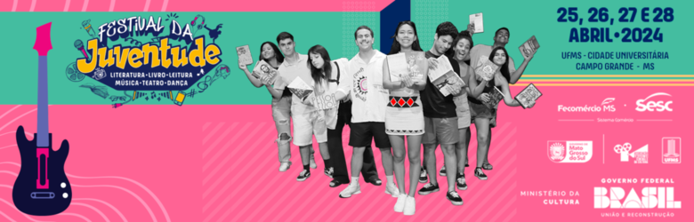 Programação do Festival da Juventude tem mais de 50 atividades gratuitas - Crédito: Divulgação