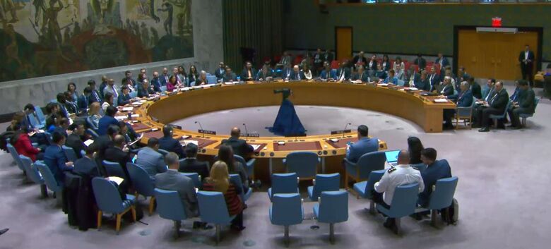 Reunião de emergência deste domingo no Conselho foi convocada a pedido de Israel - Crédito: ONU