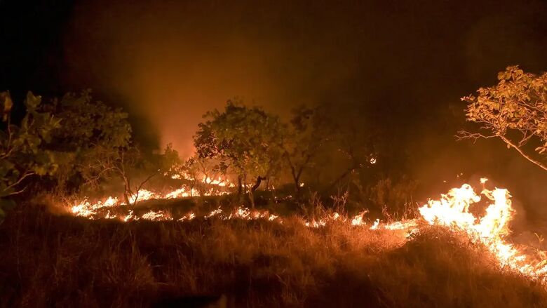 Seca faz incêndios em florestas maduras crescerem 152% na Amazônia - Crédito: Jader Souza/AL Roraima