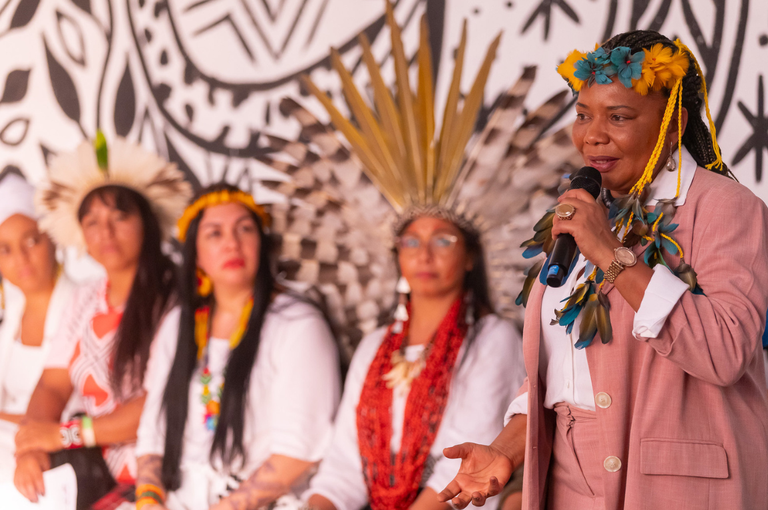 Ministra da Cultura se reúne com lideranças de mais de 30 povos indígenas - Crédito: : Filipe Araújo/ MinC