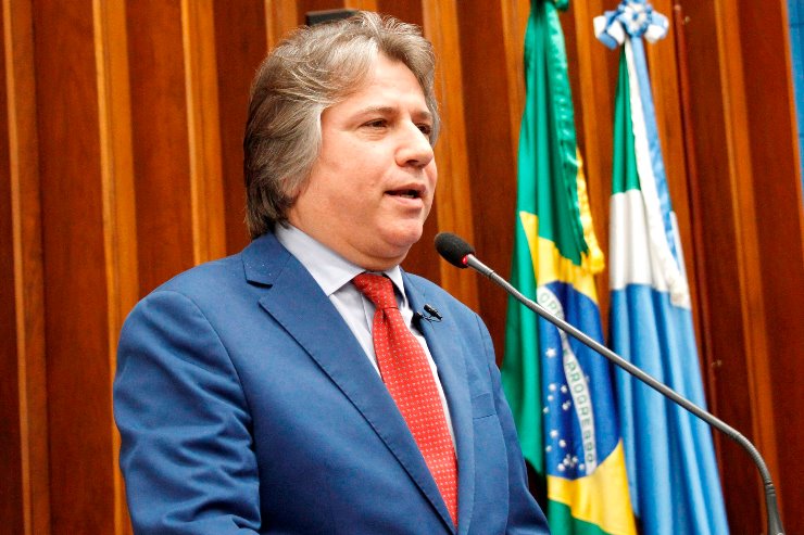 Caravina foi o primeiro a elogiar o trabalho da Polícia Civl de Mato Grosso do Sul - Crédito: Wagner Guimarães/ALEMS