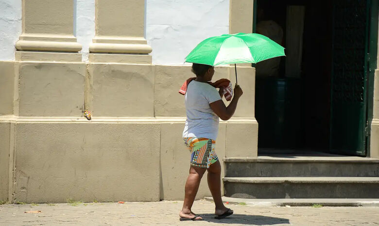 Onda de calor gera alerta para MS e parte do estado de SP
 - Crédito: Tomaz Silva/Agência Brasil