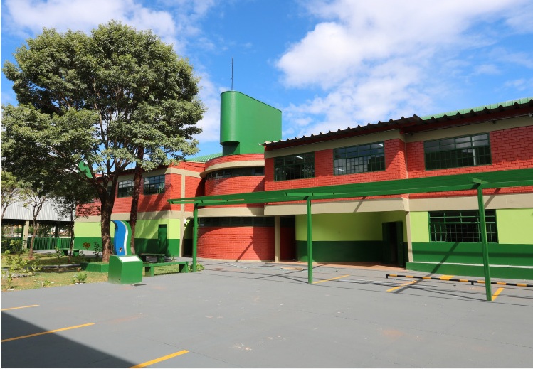 Centro de Referência de Esporte e Cultura Escolar é a 15ª reforma realizada por presos - Crédito: Divulgação