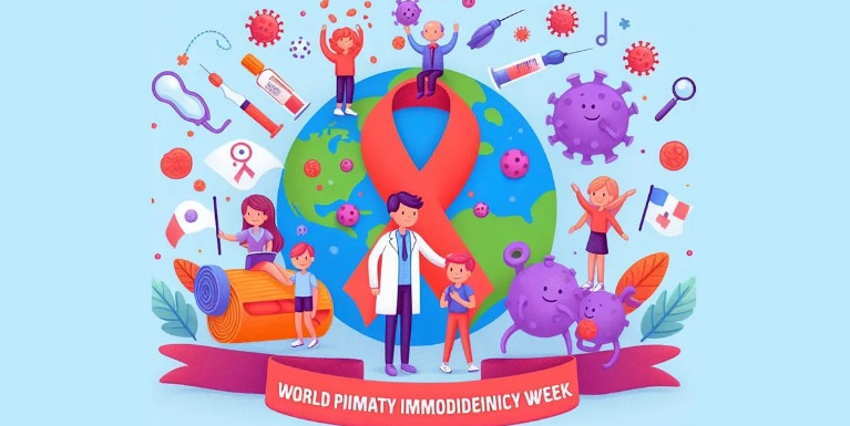 Semana Mundial das Imunodeficiências  - Crédito: Vladimir Tasca  Arte criada com IA -Bing