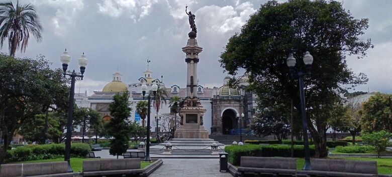 Plaza Grande de Quito, uma área muito visitada da capital equatoriana - Crédito: ONU/Mario Naranjo