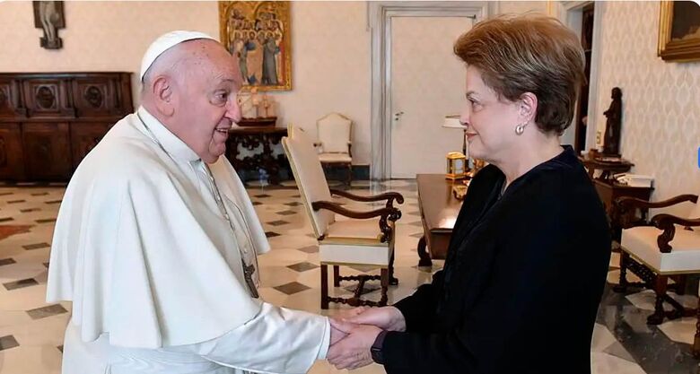 Papa Francisco recebe Dilma Rousseff  - Crédito: Vatican Media