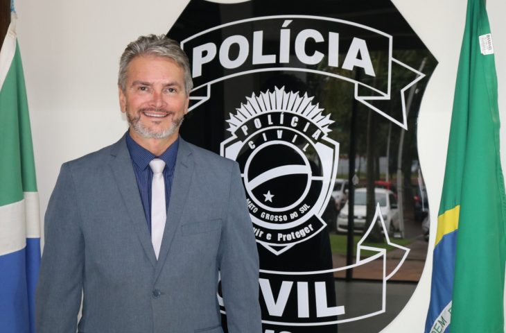  Lupérsio Degerone Lucio é novo delegado-geral da Polícia Civil - Crédito: Arquivo PCMS