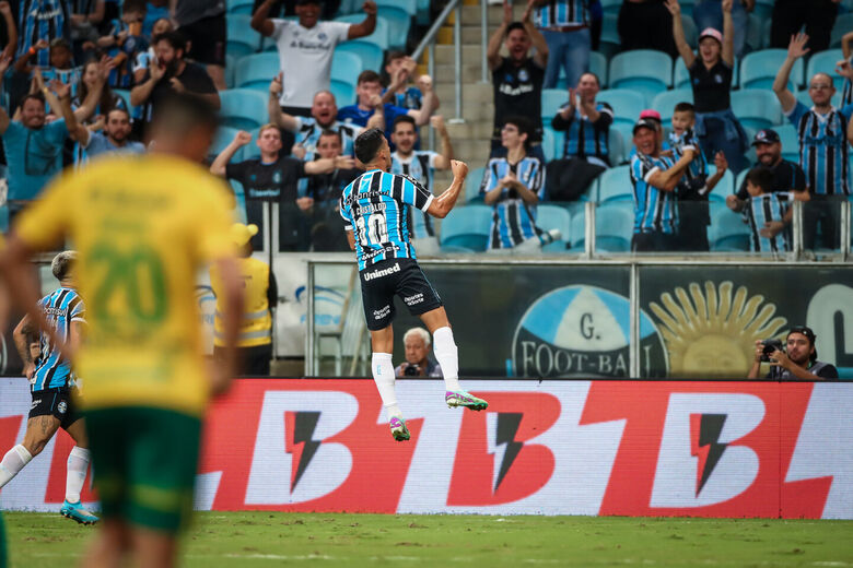 Grêmio vence segunda partida consecutiva no campeonato - Crédito: Lucas Uebel / Grêmio FBPA 