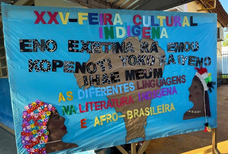 No mês de comemoração aos Povos Originários, escola mostra que não deixa cultura terena morrer - Crédito: Divulgação