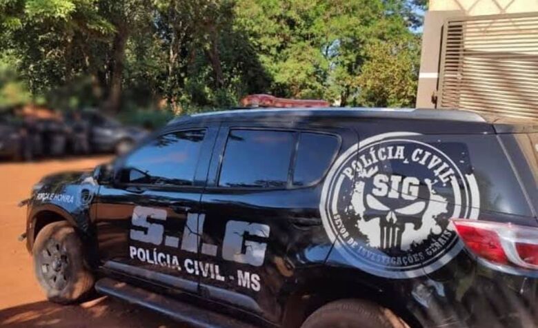 Policiais do SIG prenderam líder de organização criminosa em Dourados - Crédito: Divulgação
