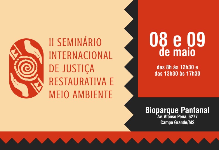 Seminário sobre Justiça Restaurativa e Meio Ambiente será em Campo Grande - Crédito: Divulgação