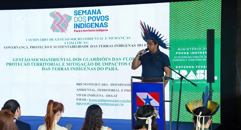 Belém sedia evento indígena preparatório para a COP 30
 - Crédito: Daniel Lima/Ascom Semas