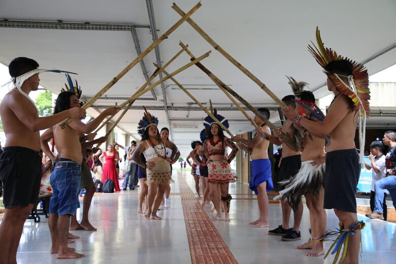 Exposições e danças indígenas marcam o mês dos povos indígenas na Cidade Universitária - Crédito: Elton Ricci
