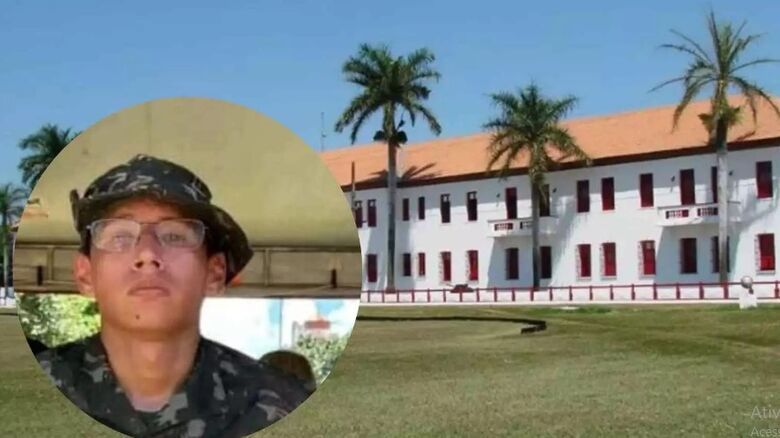 O soldado do 10&ordm; Regimento de Cavalaria Mecanizado de Bela Vista, Vinicius Ibanez Riquelme, de 19 anos, morreu após passar mal durante um exercício  - 