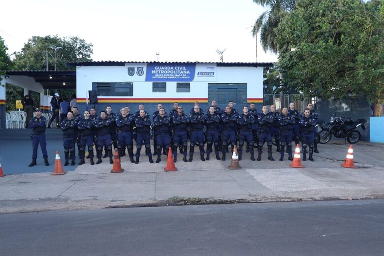 Prefeitura entrega sede própria para Grupamento Especializado de Motopatrulhamento - Crédito: Divulgação