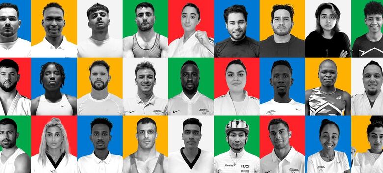 Maioria dos atletas foi selecionada entre refugiados apoiados pelo Programa de Bolsas de Atletas Refugiados - Crédito: Comitê Olímpico Internacional