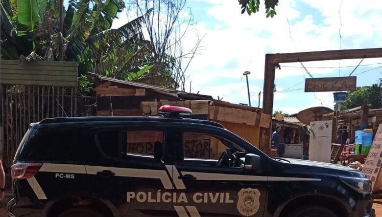 Polícia Civil desmantela ponto de tráfico de drogas e receptação de produtos de furto  - Crédito: Divulgação/Polícia Civil