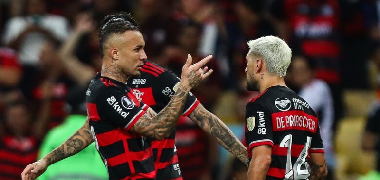 Em noite inspirada, Flamengo goleia o Bolívar por 4 a 0 no Maracanã
 - Crédito: Gilvan de Souza / CRF
