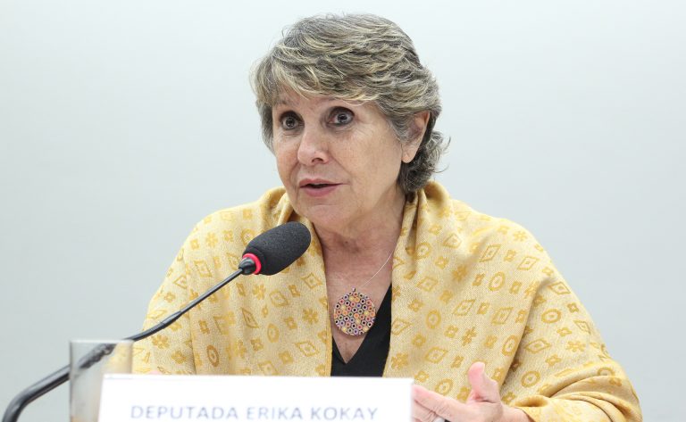 Erika Kokay, relatora do projeto de lei  - Crédito: Vinicius Loures/Câmara dos Deputados  