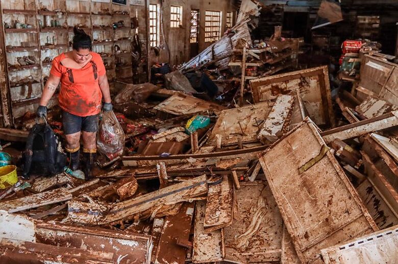 Além de danos físicos e materiais, desastres ambientais podem causar transtornos psicológicos  - Crédito: Rafa Neddermeyer/ Agência Brasil