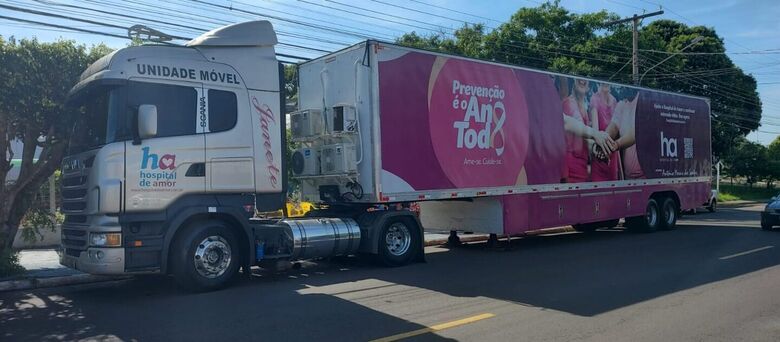 Exames de mamografia e preventivo serão ofertados gratuitamente as mulheres do Santa Emília e região - Crédito: Divulgação