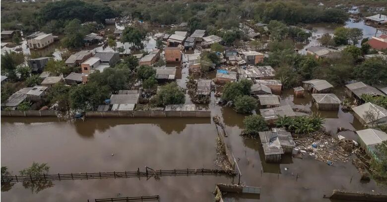 Chuvas já mataram 163 pessoas no Rio Grande do Sul
 - Crédito: Rafa Neddermeyer/ Agência Brasil