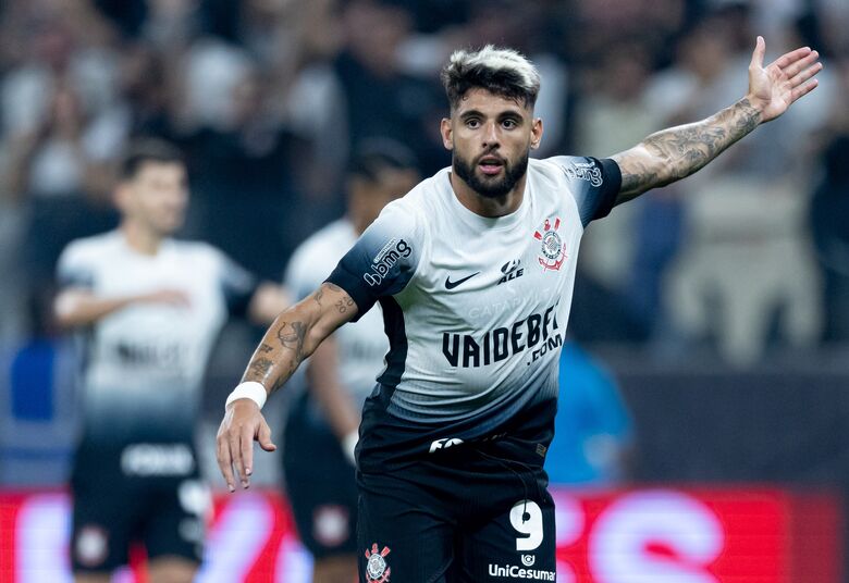 Yuri Alberto comemora gol do Timão - Crédito: Rodrigo Coca/ Agência Corinthians