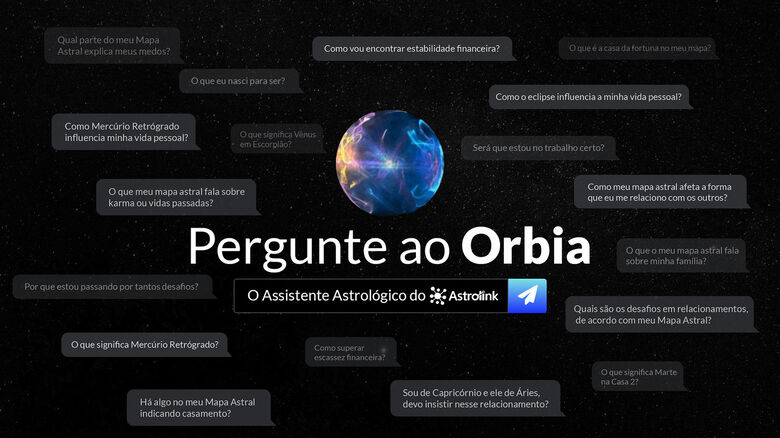 O Universo e todas as suas respostas na palma da mão: Astrolink lança lA que responde questões  - 