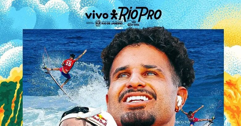 Ítalo Ferreira é campeão de surfe em Saquarema e entra no top 5 da WSL - Crédito: Reprodução X / WSL Brasil