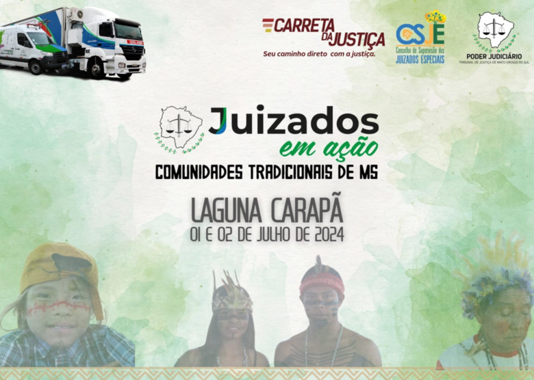 TJMS leva serviços essenciais a comunidades tradicionais de Laguna Carapã - Crédito: Divulgação