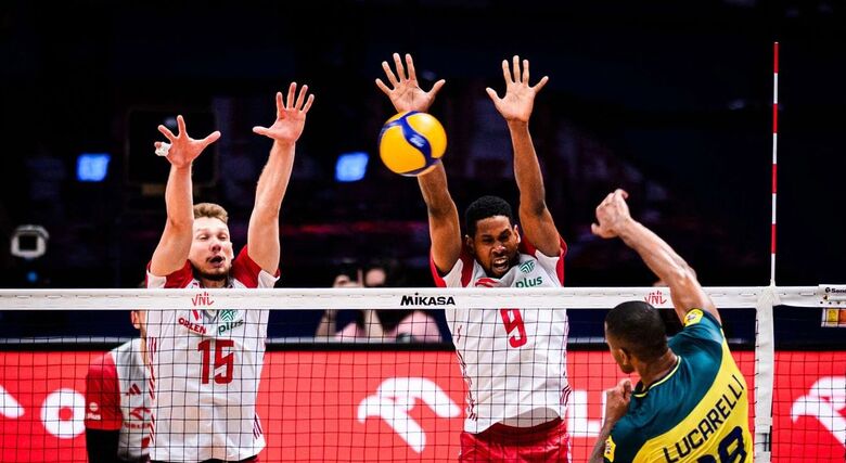Brasil é superado pela Polônia e dá adeus à Liga das Nações masculina
 - Crédito: Volleyball Word/Divulgação