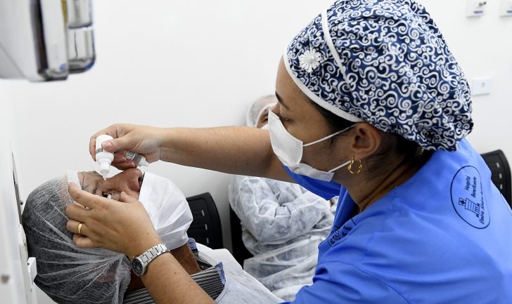 MS Saúde realiza mutirão de triagem e pré-operatório oftalmológicos em Dourados - Crédito: Bruno Rezende