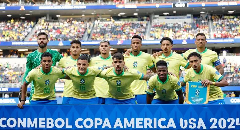 Brasil enfrenta Paraguai em busca da primeira vitória na Copa América - Crédito: Rafael Ribeiro/CBF