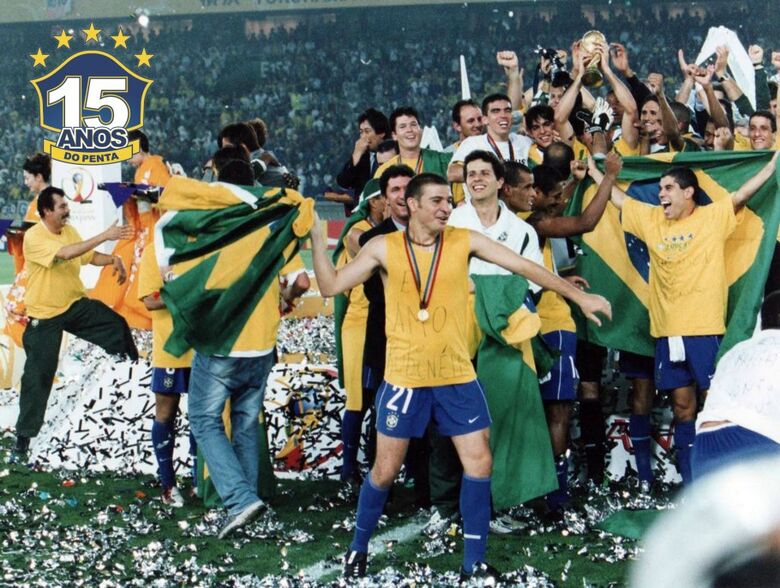 Seleção Brasileira celebra 22 anos da conquista do penta - Crédito: Arquivo/CBF