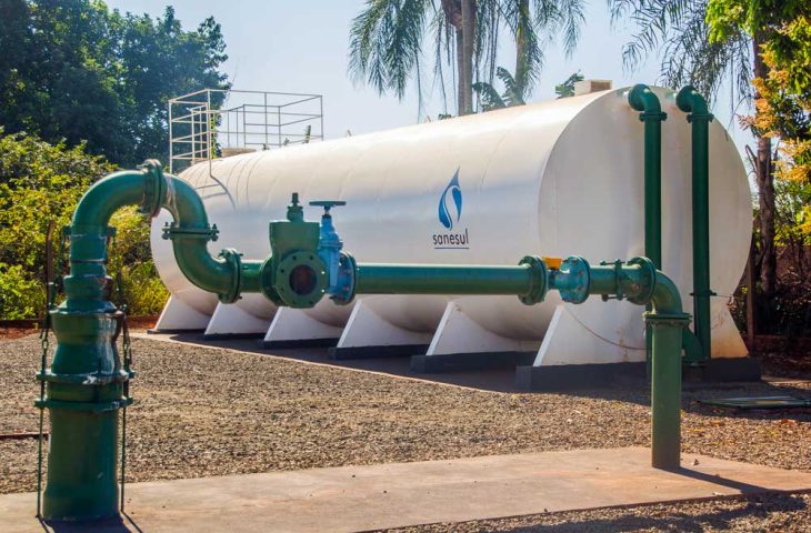 Sanesul reforça segurança hídrica com ampliação da produção de água - Crédito: Divulgação