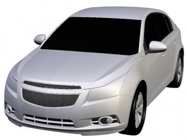 Chevrolet Cruze Hatch - Crédito: Foto: Reprodução/Carscoop
