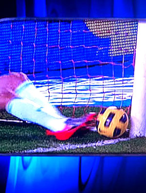 Gol de Luis Fabiano anulado contra o Real Madrid
 - Crédito: Foto: Reprodução