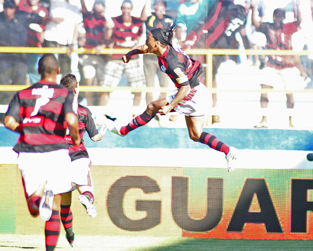 Ronaldinho Gaúcho, atacante do Flamengo - Crédito: Crédito: Maurício Val/VIPCOMM
