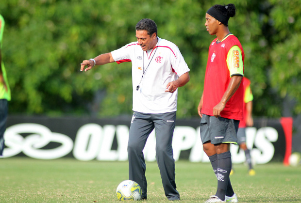 Vanderlei Luxemburgo, técnico do Flamengo
 - Crédito: Crédito: Maurício Val/VIPCOMM