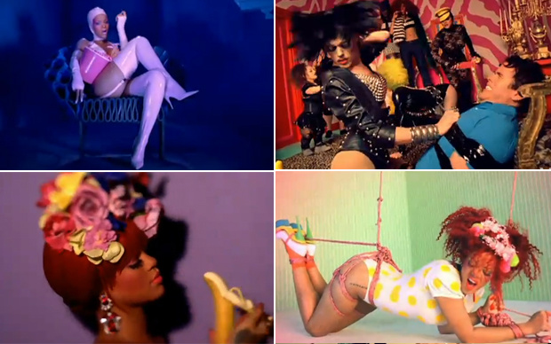 Cenas do videoclipe de Rihanna, acusada de plágio por fotógrafo - Crédito: Foto: Reprodução