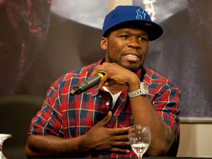 O rapper 50 Cent - Crédito: Foto: Flavio Moraes / G1